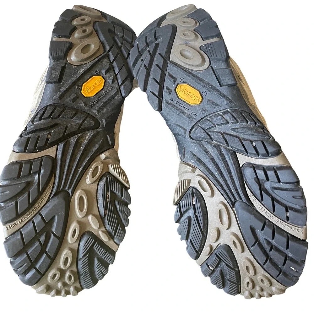 Merrell Womens Moab 2 Vent Aluminum Marlin‎ Hiking Shoes Size 10 Trail Sneakers